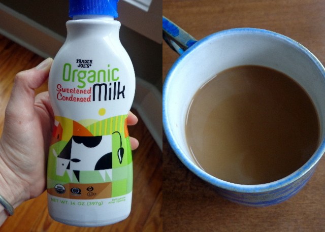 organic sweetened condensed milk