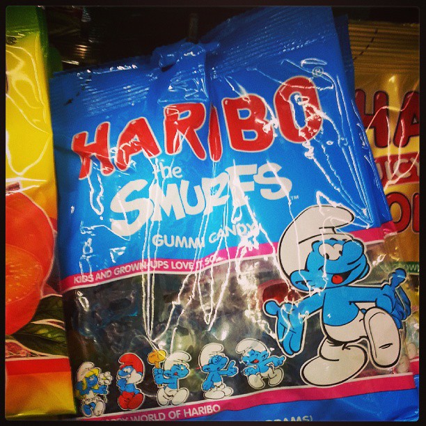 haribo smurf gummies