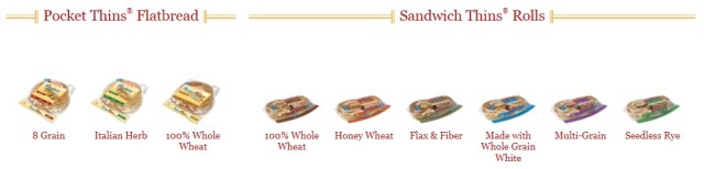 pocket and sandwich thins