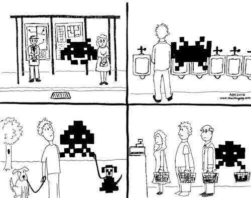 personal space invaders